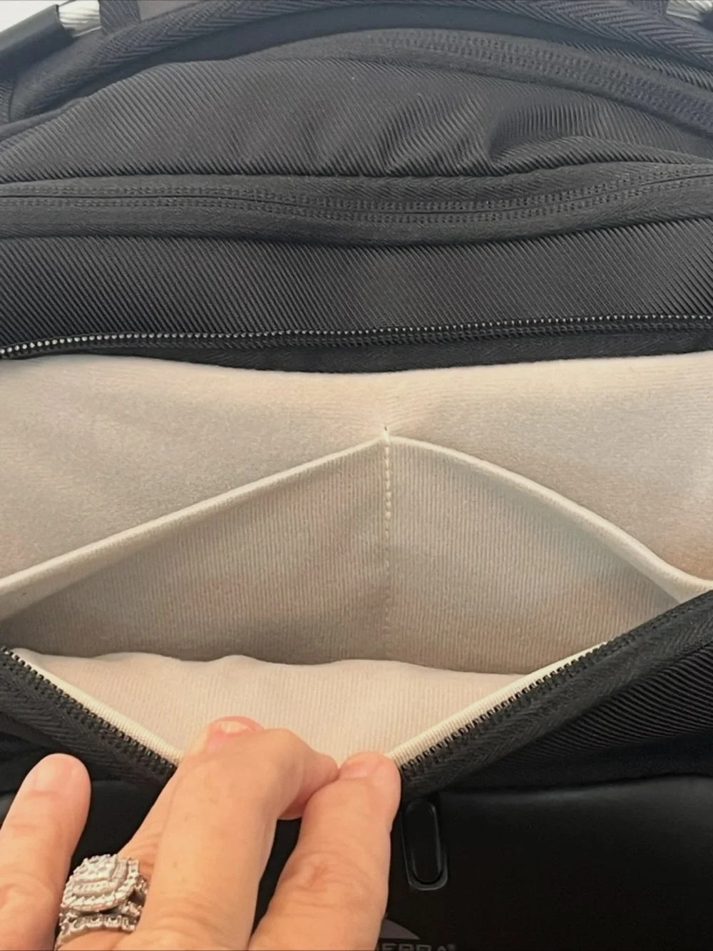 High Sierra: Laptop Backpack w/ USB Connectivity & Adjustable Straps